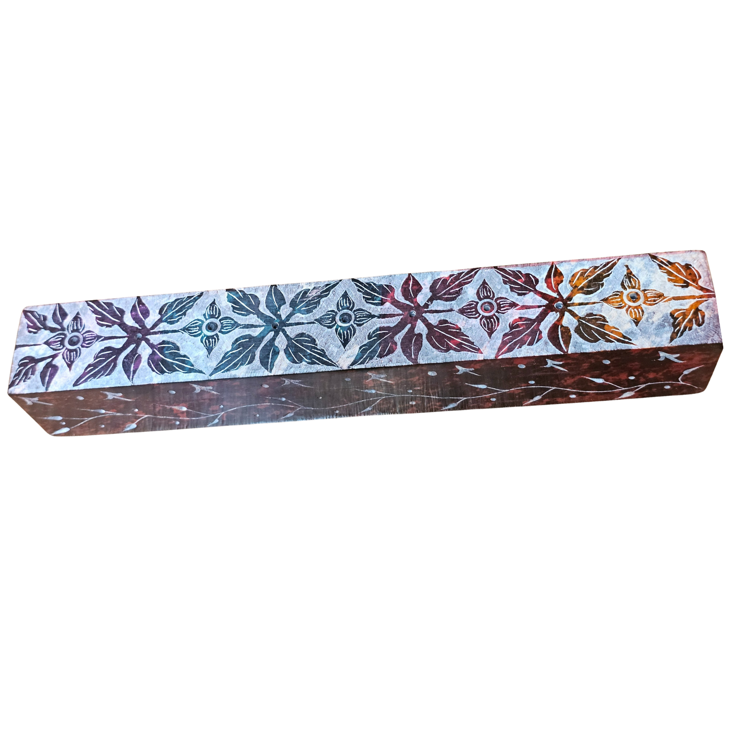 Tie Dye Incense Burner Box JL905